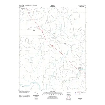 2010 Map of Pinnacle, 2010 Print
