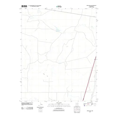 2010 Map of Pinon Hills, 2010 Print