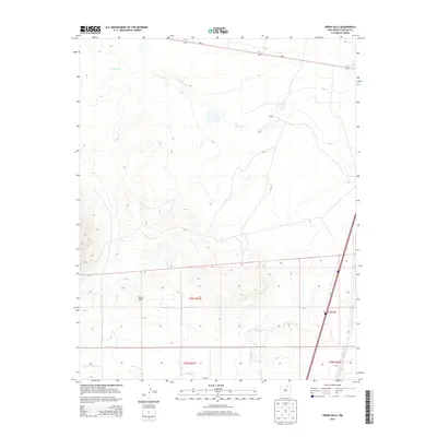 2013 Map of Pinon Hills, 2013 Print