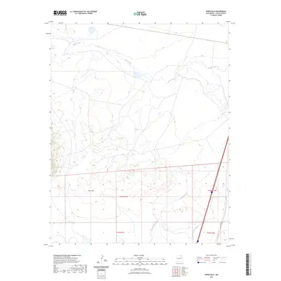 2023 Map of Pinon Hills, 2023 Print