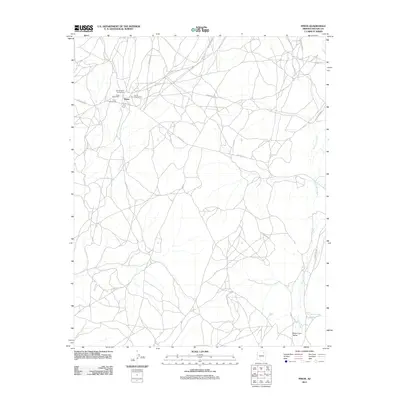 2011 Map of Pinon, 2011 Print