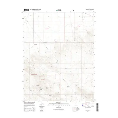 2014 Map of Pinon Point, 2014 Print