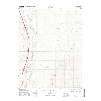 2016 Map of Pinon, 2016 Print