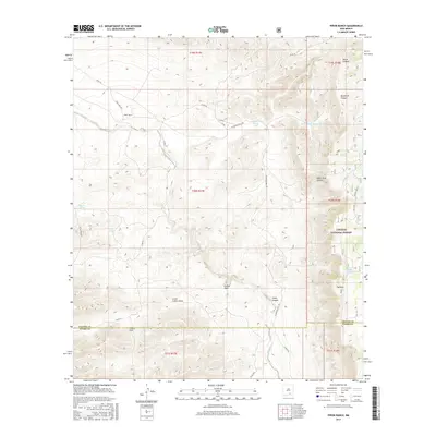 2017 Map of Pinon Ranch, 2017 Print