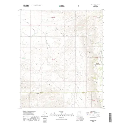 2020 Map of Pinon Ranch, 2020 Print