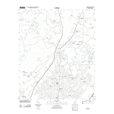 2011 Map of Pinson, 2011 Print
