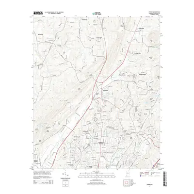 2014 Map of Pinson, 2014 Print