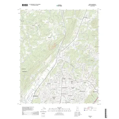 2026 Map of Pinson, 2026 Print