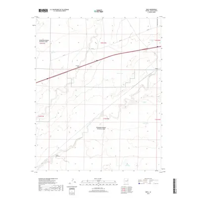 2018 Map of Pinta, 2018 Print