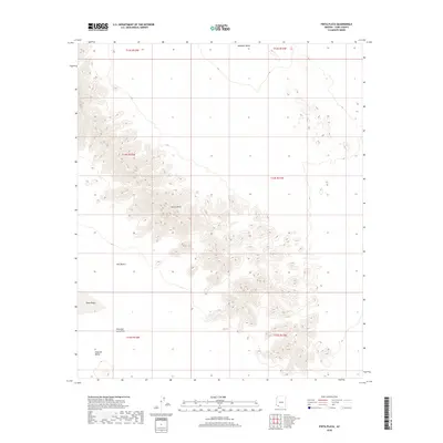 2018 Map of Pinta Playa, 2018 Print