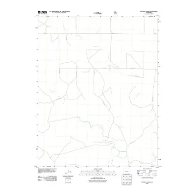 2011 Map of Pintada Creek, 2011 Print