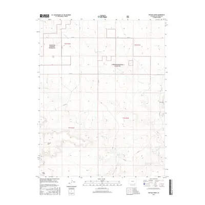 2016 Map of Pintada Creek, 2016 Print