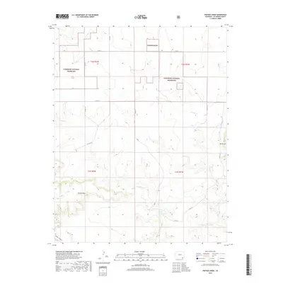 2019 Map of Pintada Creek, 2019 Print