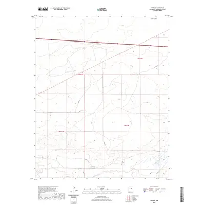 2020 Map of Pintada, 2020 Print