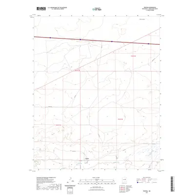 2023 Map of Pintada, 2023 Print