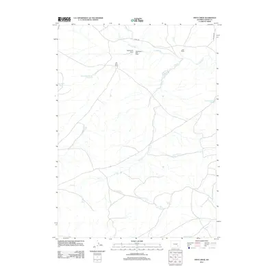 2012 Map of Pinto Creek, 2012 Print