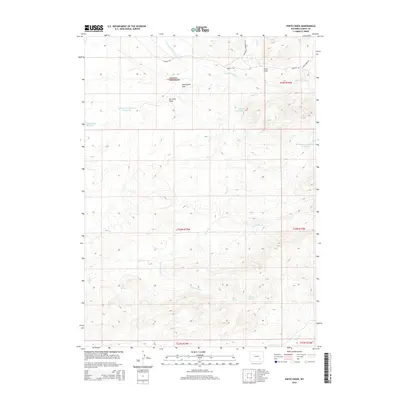 2015 Map of Pinto Creek, 2015 Print