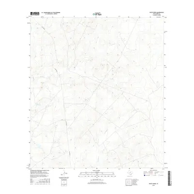 2016 Map of Pinto Creek, 2016 Print