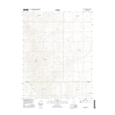 2017 Map of Pinto Spring, 2017 Print