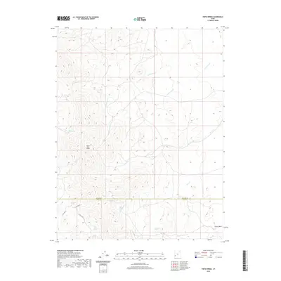 2020 Map of Pinto Spring, 2020 Print
