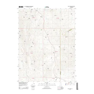 2014 Map of Pinto Summit, 2014 Print