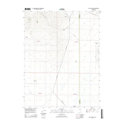 2014 Map of Pinto Summit SW, 2014 Print