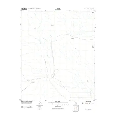 2012 Map of Pinto Valley, 2012 Print