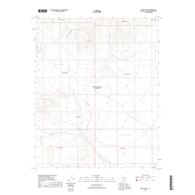 2018 Map of Pinto Valley, 2018 Print