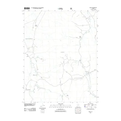 2011 Map of Pinto, 2011 Print