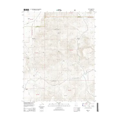 2014 Map of Pinto, 2014 Print