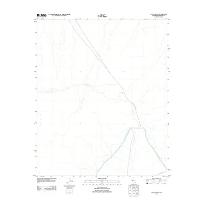 2012 Map of Pinto Wells, 2012 Print
