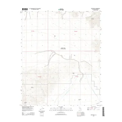 2015 Map of Pinto Wells, 2015 Print