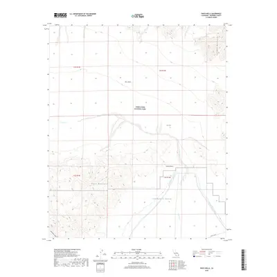 2018 Map of Pinto Wells, 2018 Print