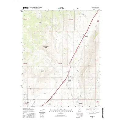 2017 Map of Pintura, 2017 Print