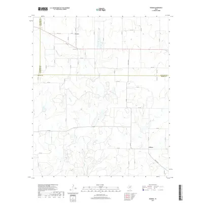 2019 Map of Pioneer, 2019 Print