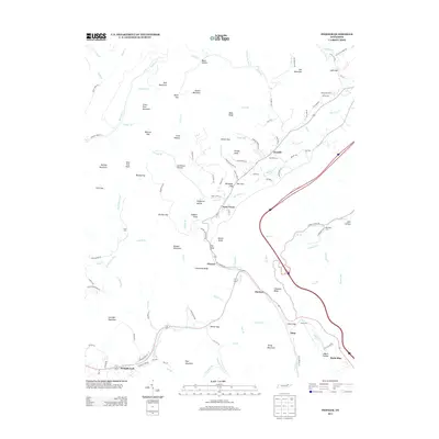 2013 Map of Pioneer, 2013 Print
