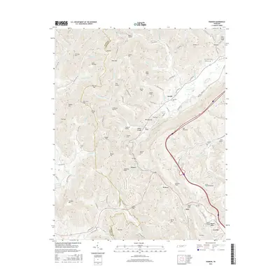 2016 Map of Pioneer, 2016 Print