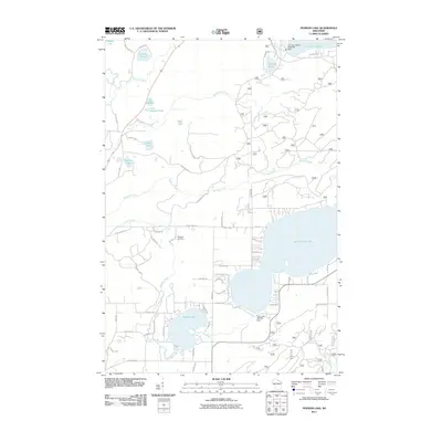 2011 Map of Pioneer Lake, 2011 Print