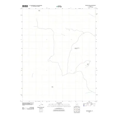 2011 Map of Pioneer Mesa, 2011 Print