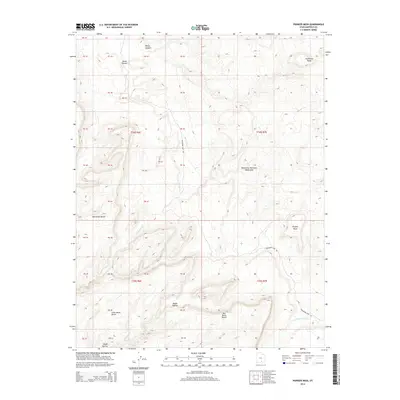2014 Map of Pioneer Mesa, 2014 Print