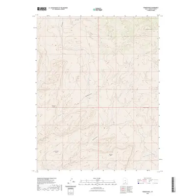 2023 Map of Pioneer Mesa, 2023 Print
