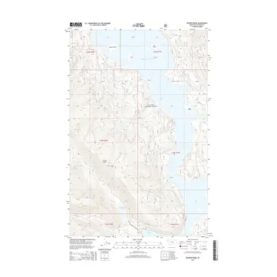 2014 Map of Pioneer Ridge, 2014 Print