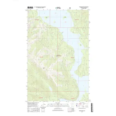 2017 Map of Pioneer Ridge, 2017 Print