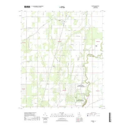 2018 Map of Pioneer, 2018 Print