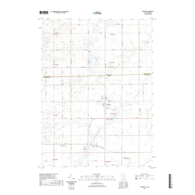 2019 Map of Pioneer, 2019 Print