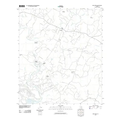 2010 Map of Pipe Creek, 2010 Print