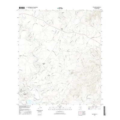 2016 Map of Pipe Creek, 2016 Print