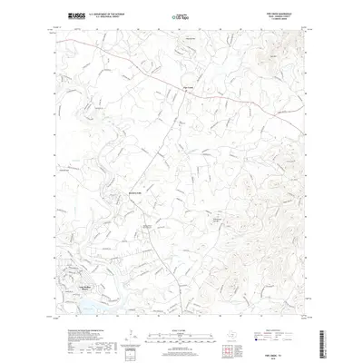 2019 Map of Pipe Creek, 2019 Print