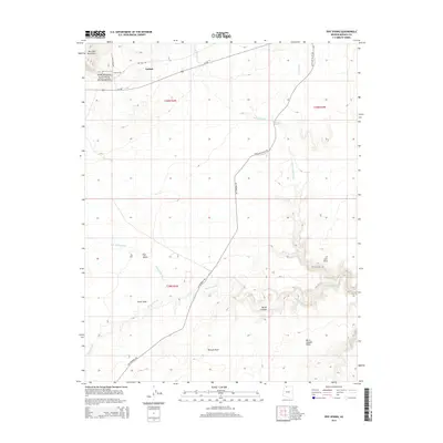 2014 Map of Pipe Spring, 2014 Print