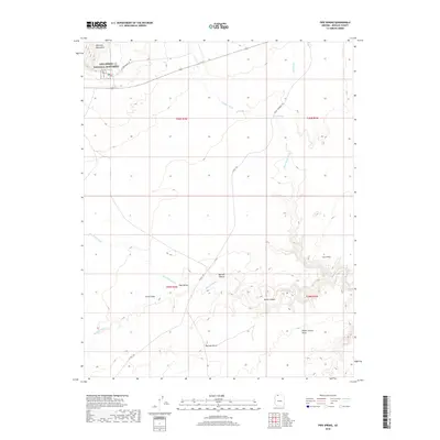 2018 Map of Pipe Spring, 2018 Print